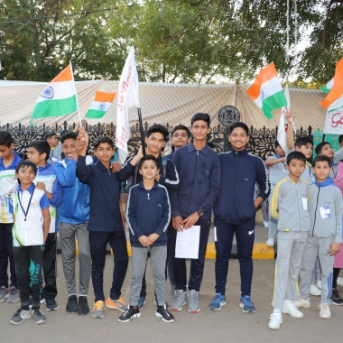 INDIA BOOK OF RECORD OF MOST NUMBER OF STUDENTS SINGING PATRIOTIC SONGS SIMULTANEOUSLY